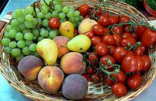 Panier de fruits et lgumes toscans
